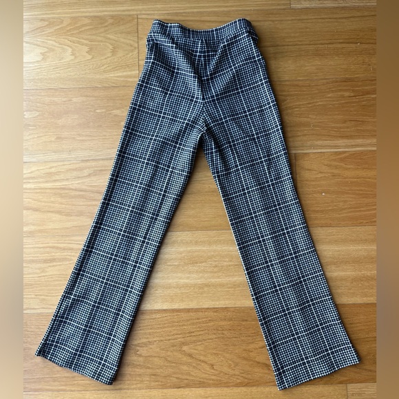 Plaid Flared Pants - Picture 2 of 2